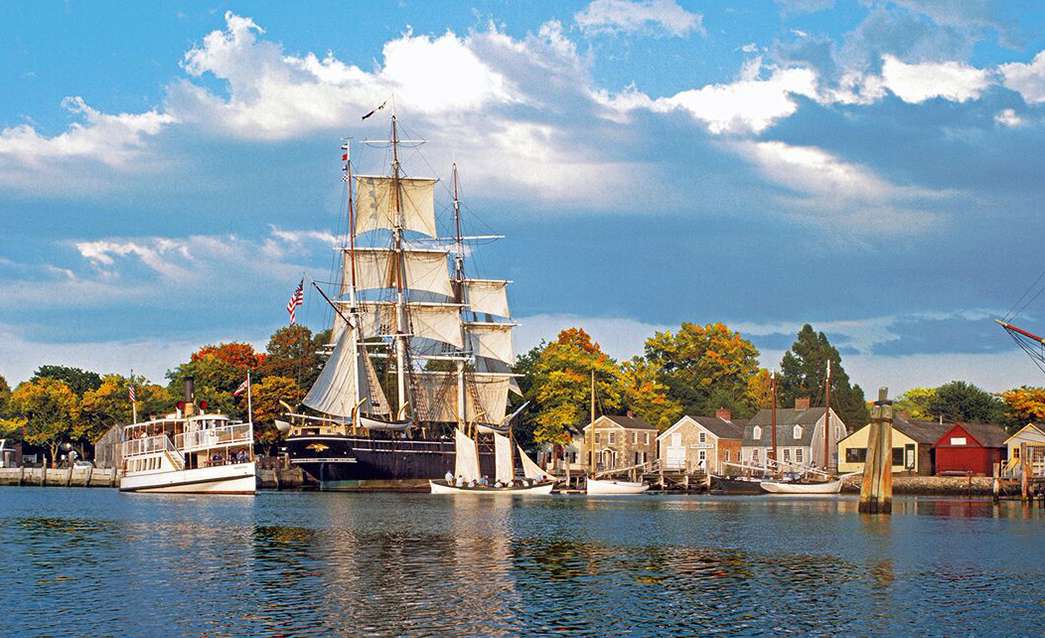 Mystic CT - A Waterfront Town Full of History