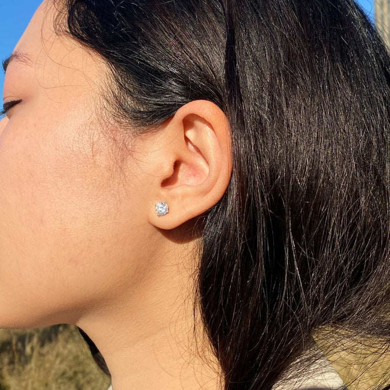 Choosing Moissanite Stud Earrings